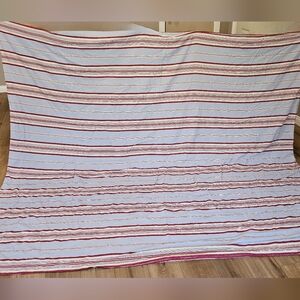 Pottery Barn All American Red White And Blue Striped Bedding